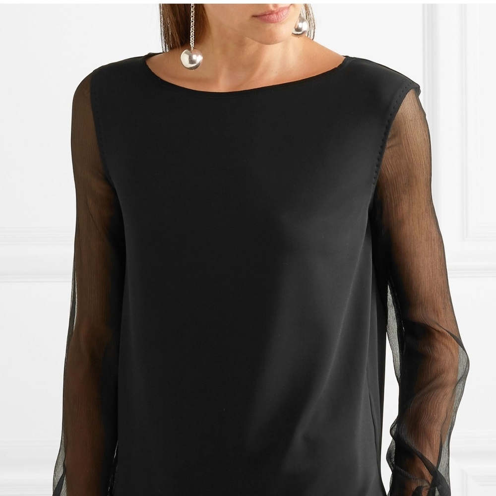💋 Max Mara black classic top - like new